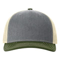 Heather Grey /Birch/Army Olive
