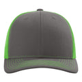 Charcoal Neon Green